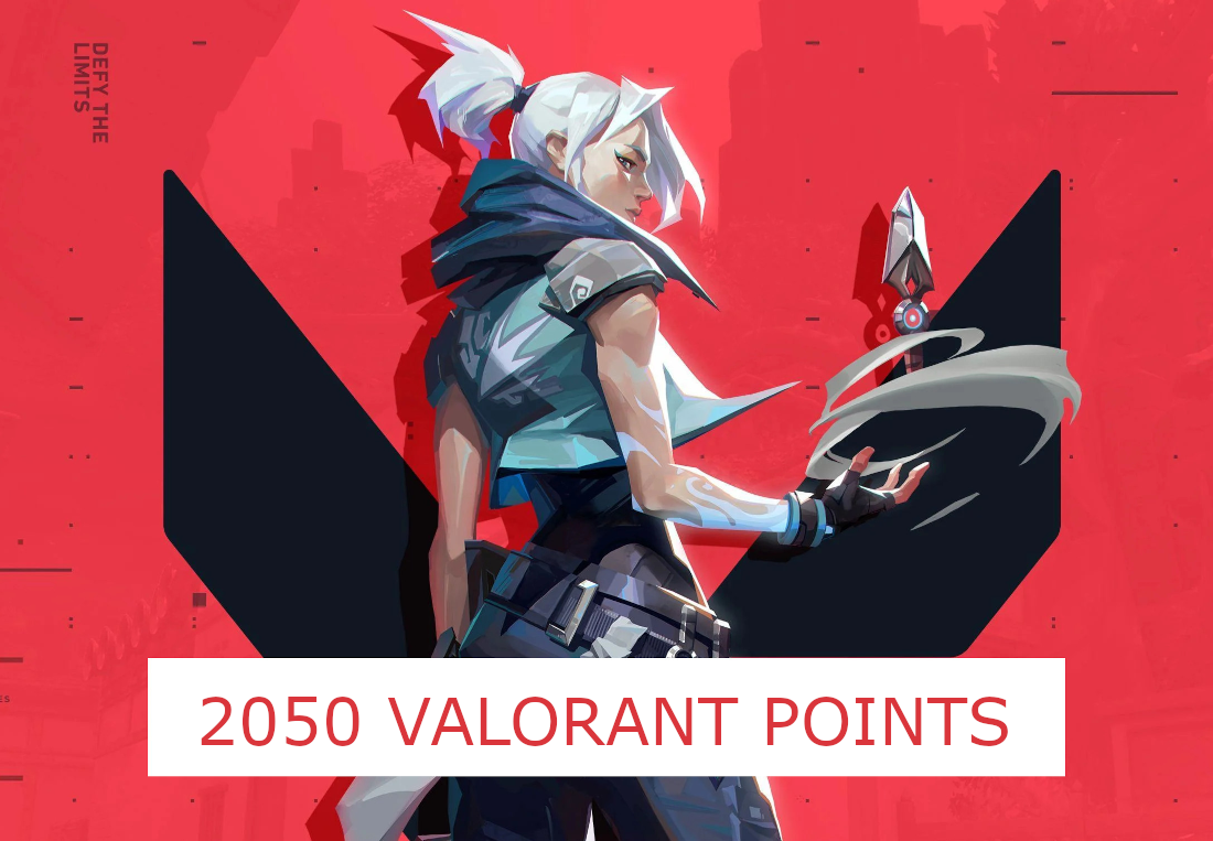 VALORANT - 2050 Valorant Points Gift Card EU screenshot 1