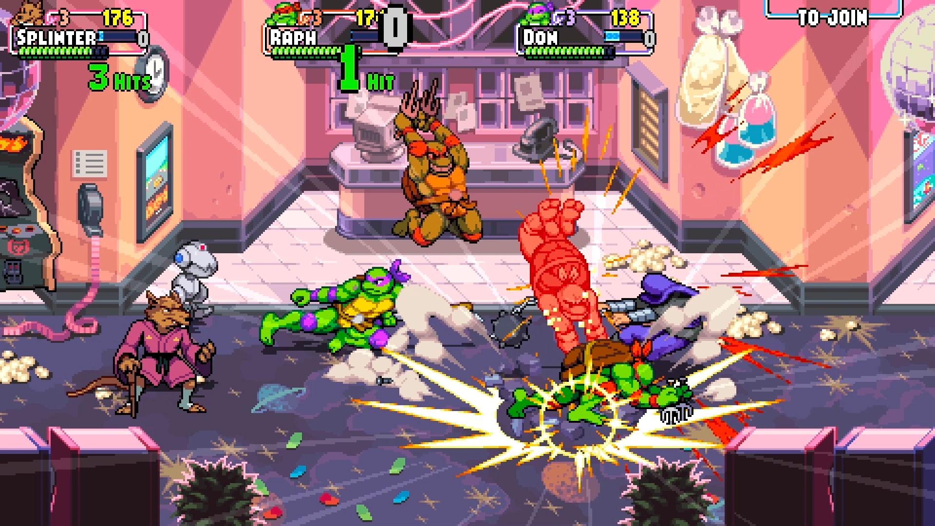 Teenage Mutant Ninja Turtles: Shredder's Revenge Ultimate Edition RoW PC Steam CD Key screenshot 1