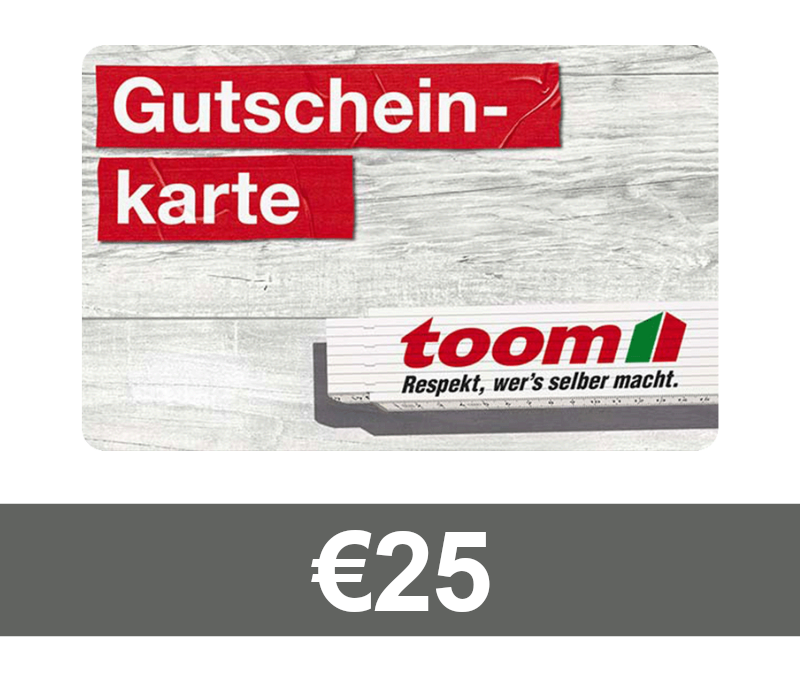 TOOM Baumarkt €25 Gift Card DE