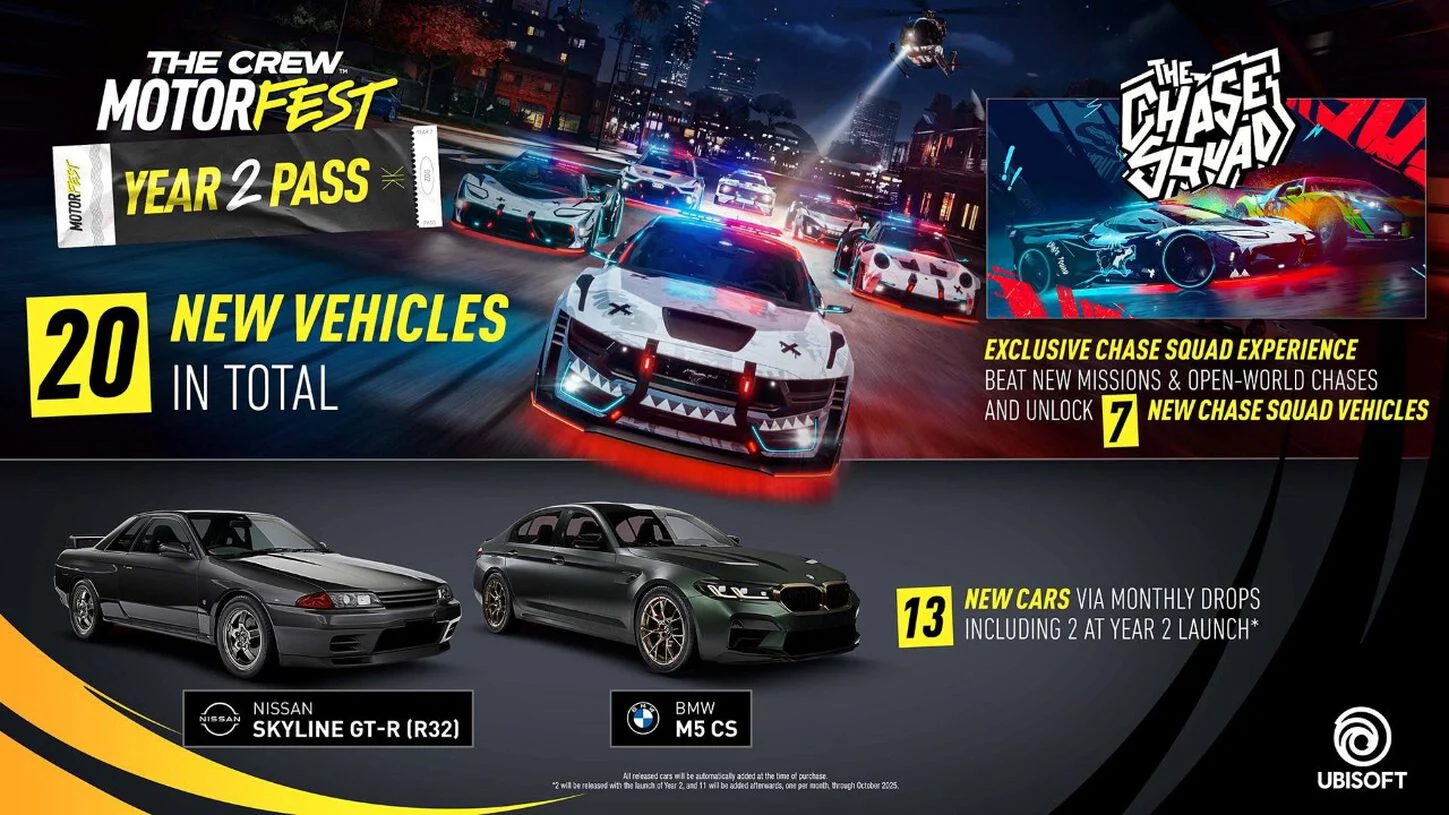 The Crew Motorfest - Year 2 Pass DLC EU XBOX One / Xbox Series X|S CD Key screenshot 1