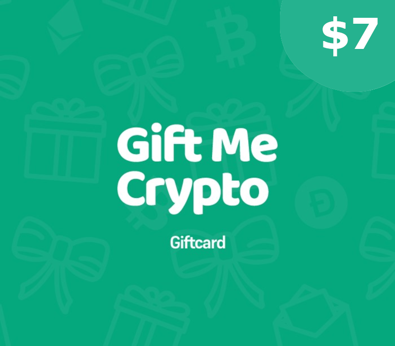 Gift Me Crypto $7 Gift Card 