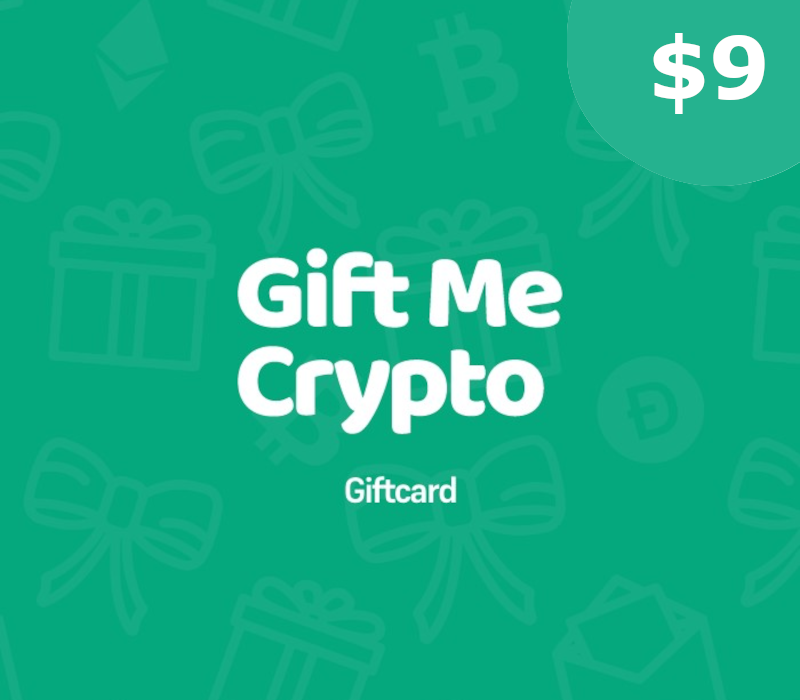 Gift Me Crypto $9 Gift Card