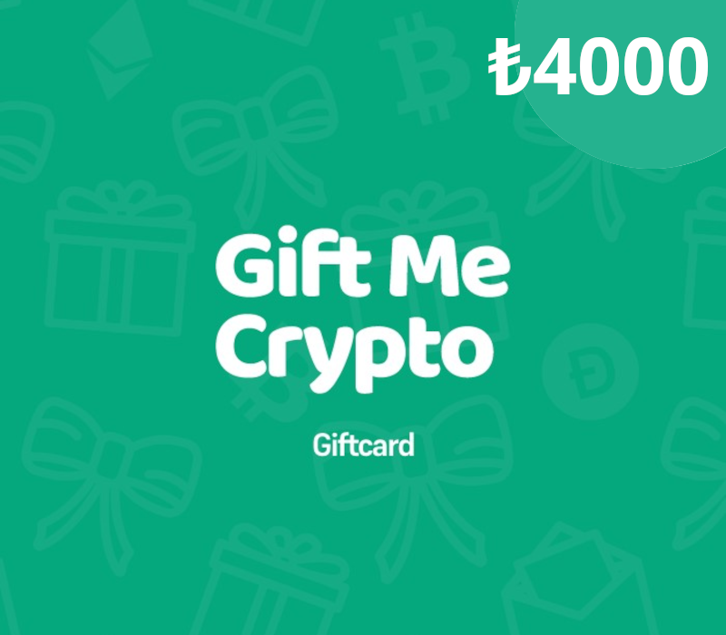 Gift Me Crypto ₺4000 Gift Card Global