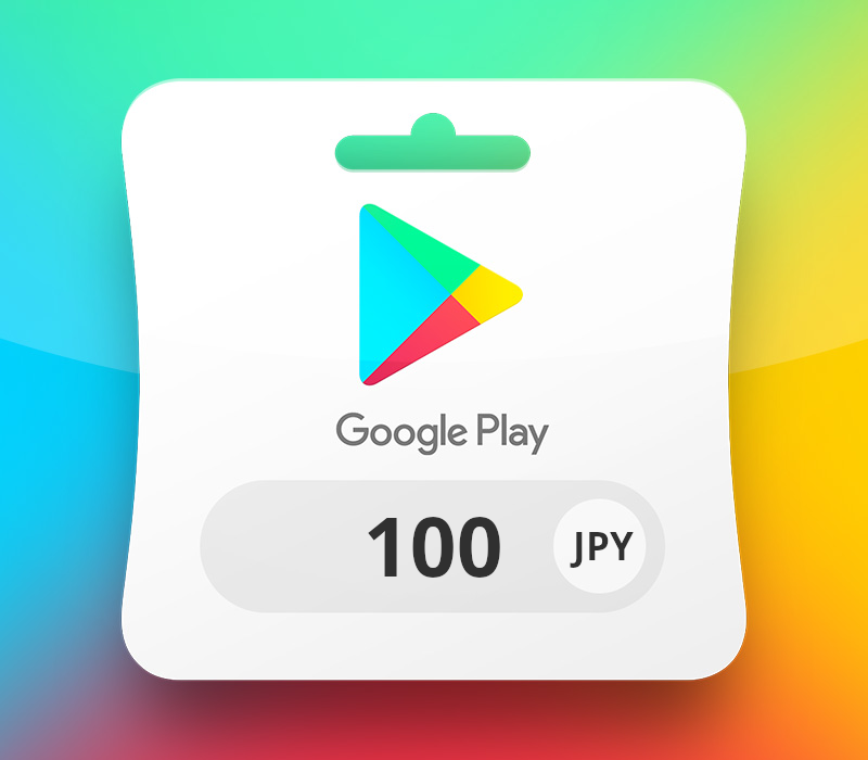 Google Play JPY 100 JP Gift Card