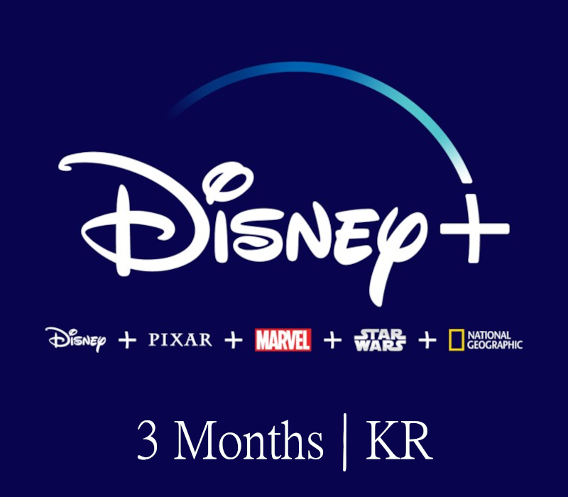 Disney+ Premium 3 Months Subscription KR