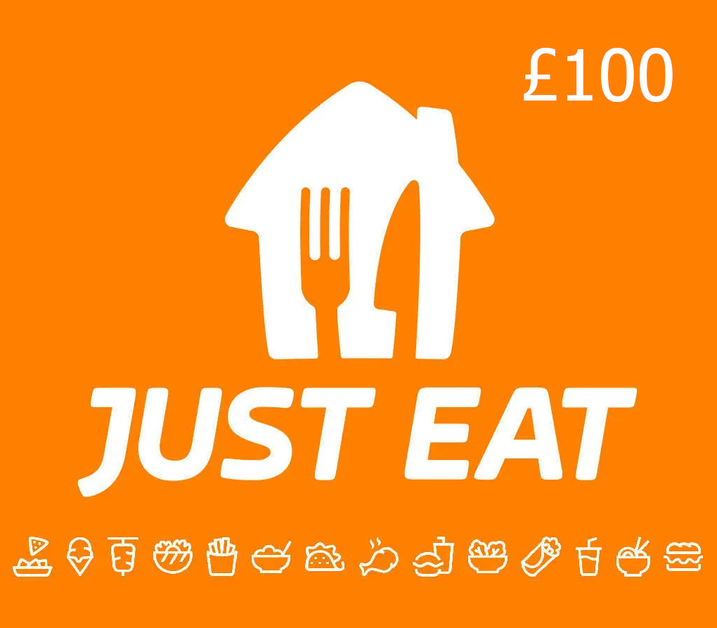 Just Eat GBP 100 Gift Card UK