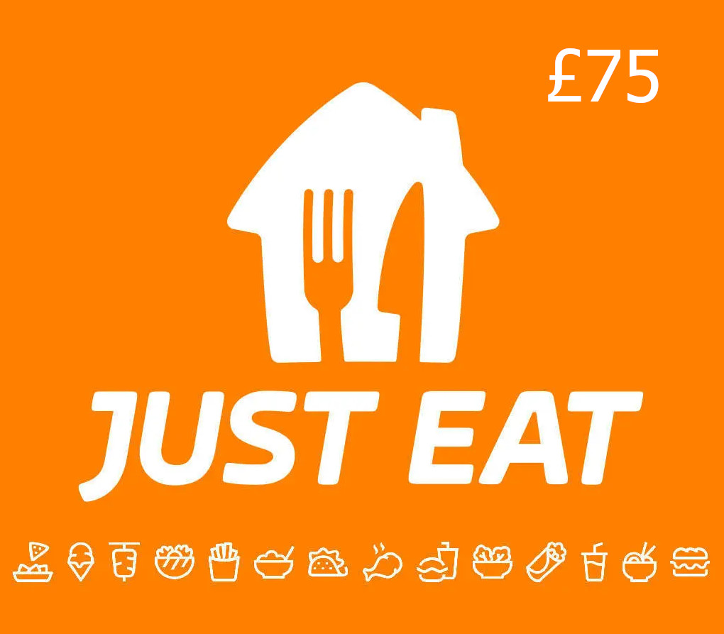 Just Eat GBP 75 Gift Card UK
