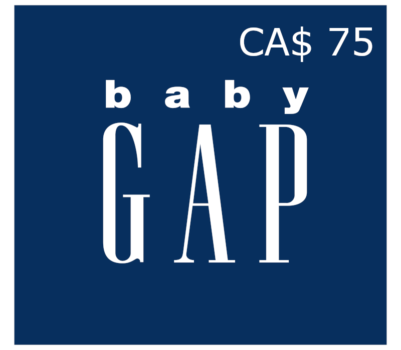 Baby Gap CAD 75 Gift card CA