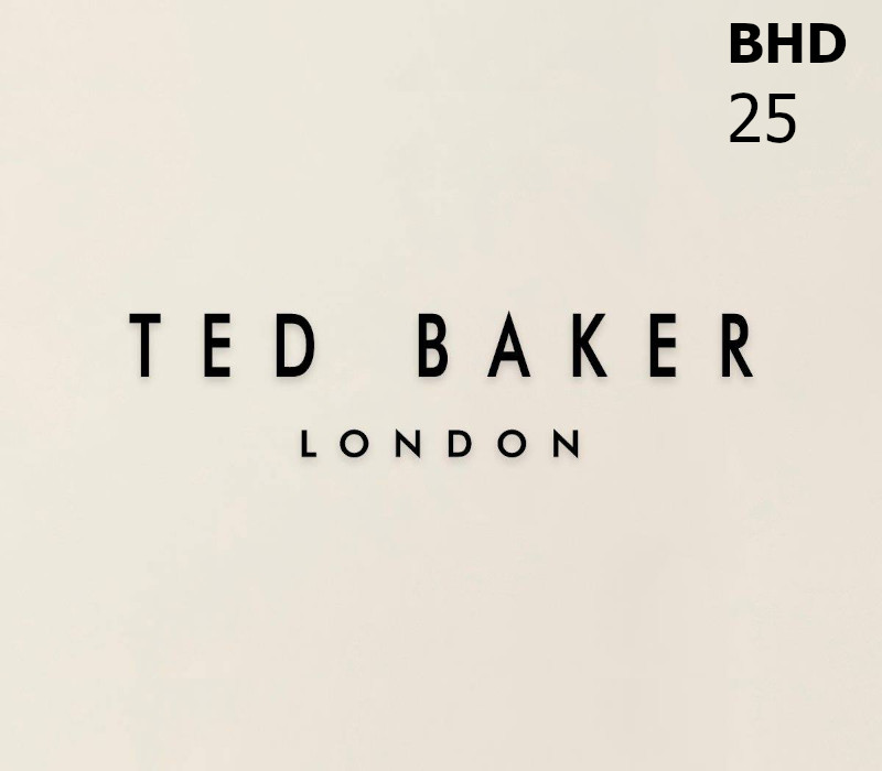 Ted Baker BHD 25 Gift Card BH