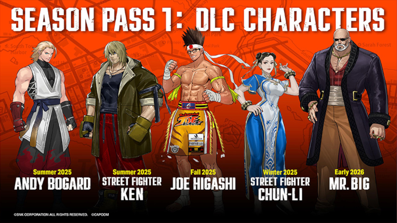 FATAL FURY: City of the Wolves - Season Pass 1 DLC EU (without DE) PS4/PS5 CD Key screenshot 1