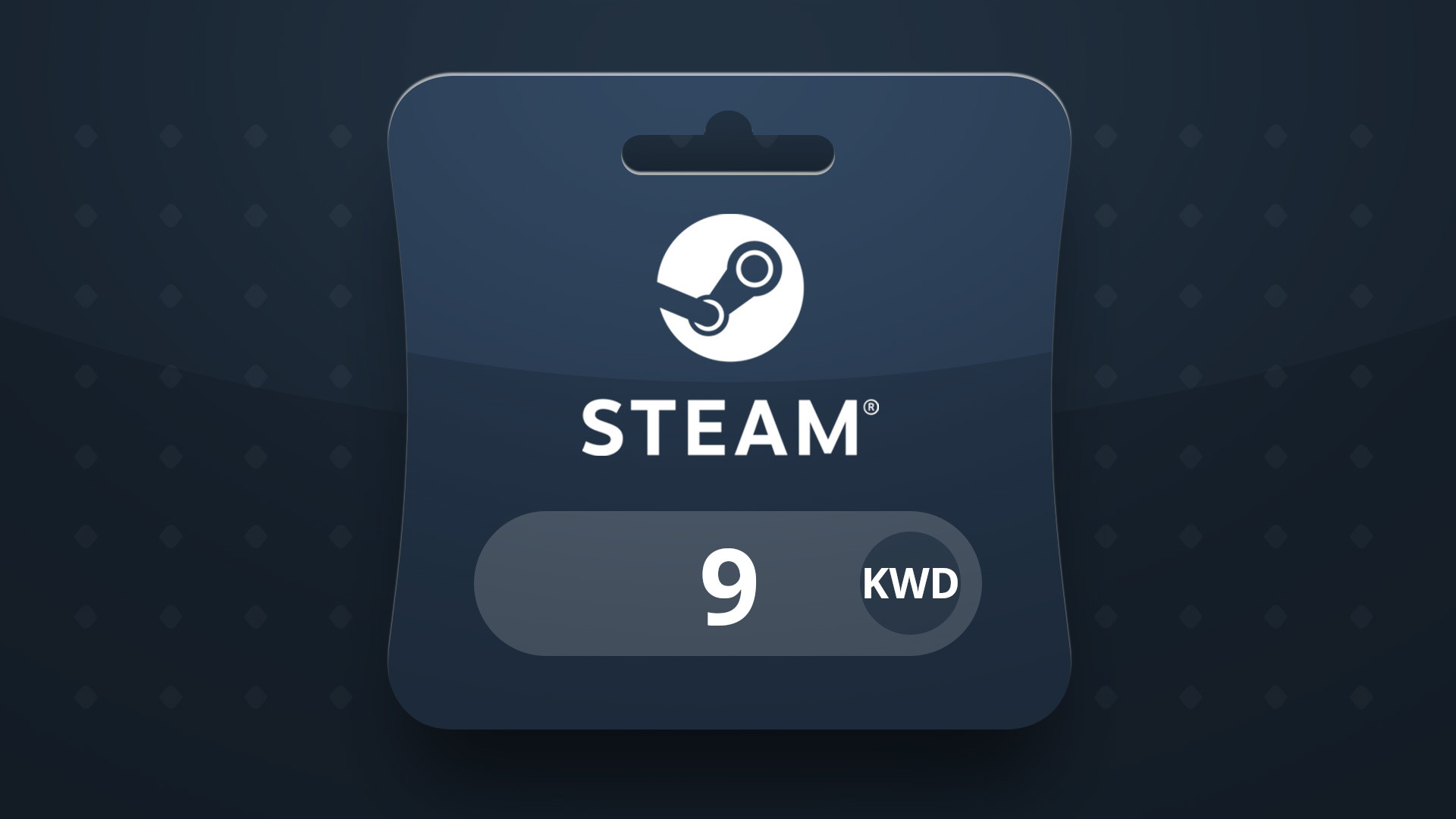 Steam Wallet KWD 9 Gift Card KW screenshot 1