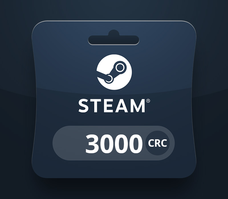 Steam Wallet CRC 3000 Gift Card CR