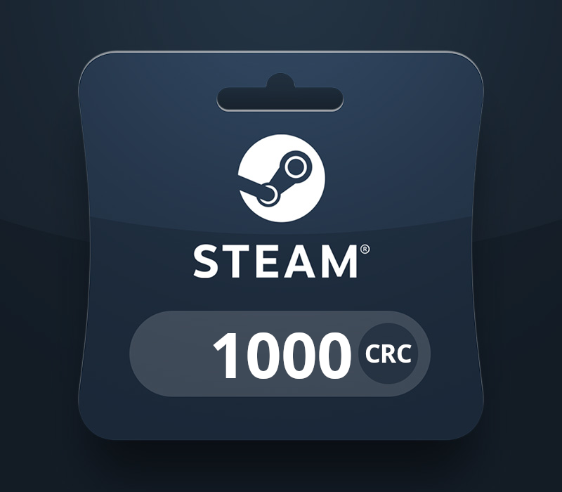 Steam Wallet CRC 1000 Gift Card CR