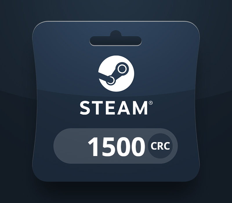 Steam Wallet CRC 1500 Gift Card CR