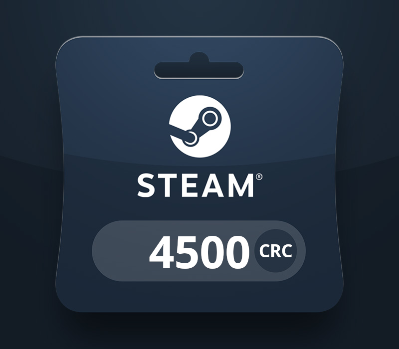 Steam Wallet CRC 4500 Gift Card CR