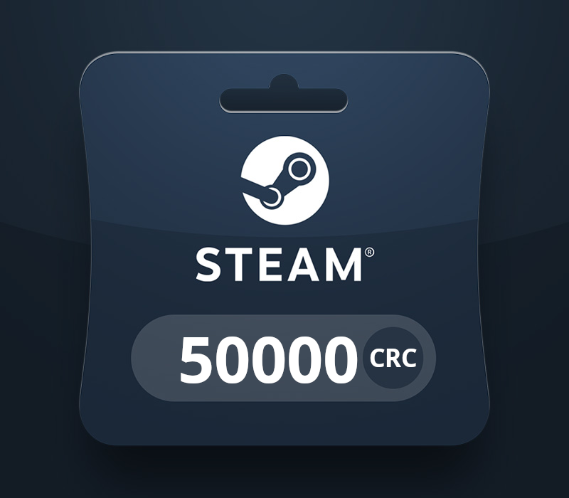 Steam Wallet CRC 50 000 Gift Card CR