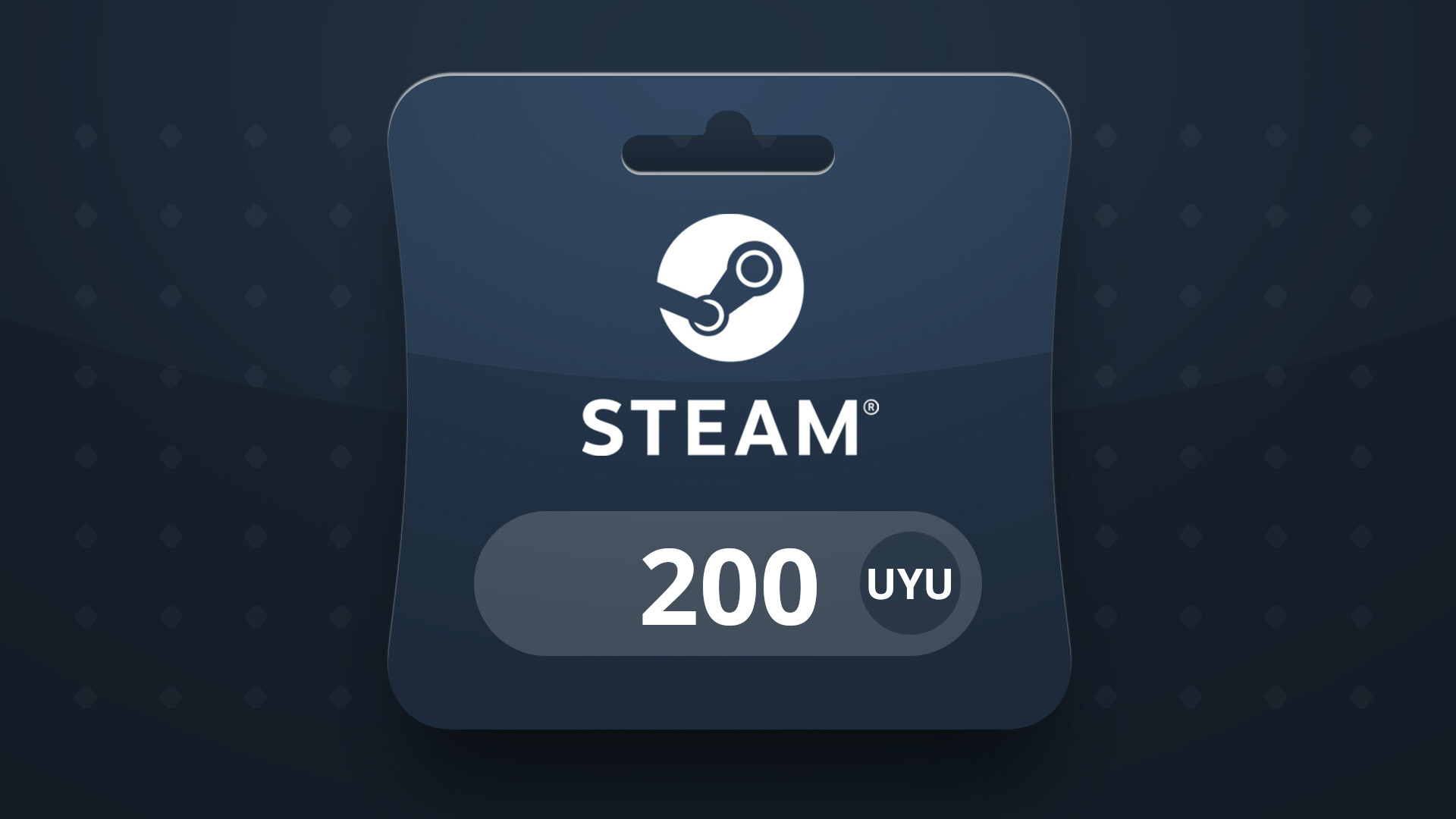 Steam Wallet UYU 200 Gift Card UY screenshot 1