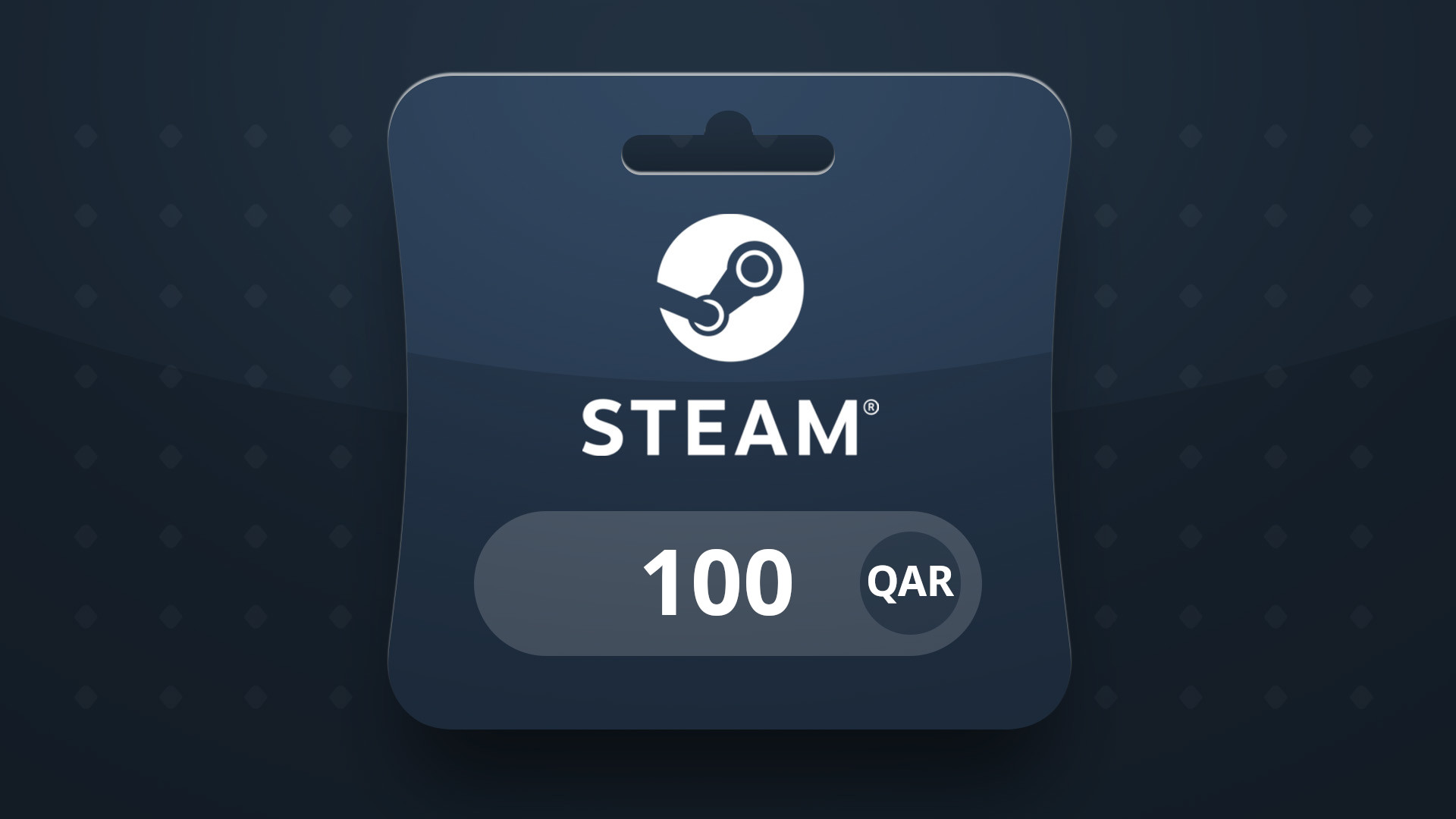 Steam Wallet QAR 100 Gift Card screenshot 1