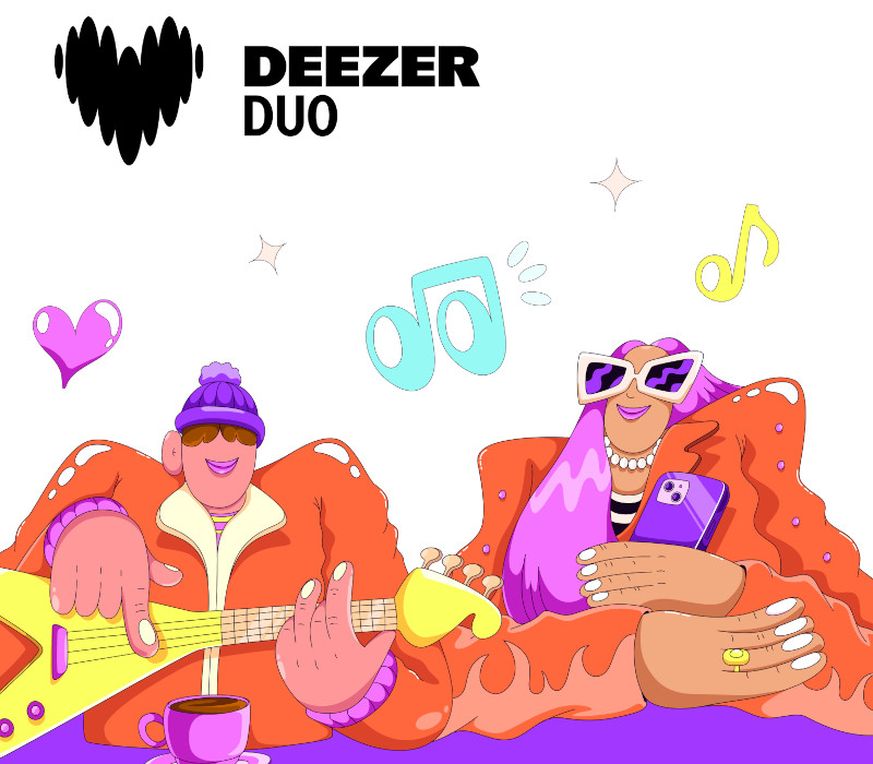 Deezer Duo 1 Month Subscription Voucher FR