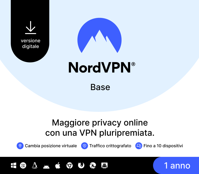NordVPN Basic IT Key (1 Year / 10 Devices)