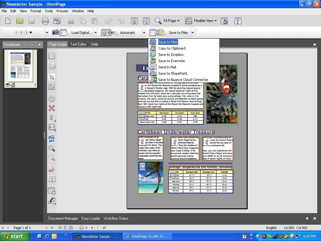 Kofax OmniPage Ultimate 19 CD Key screenshot 1