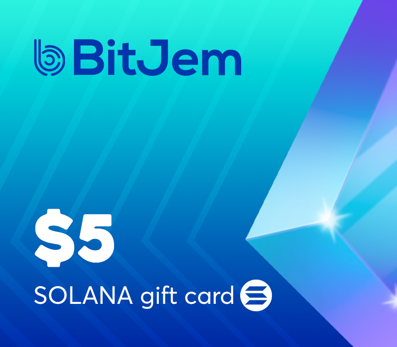 BitJem Crypto Gift Card (Solana) $5