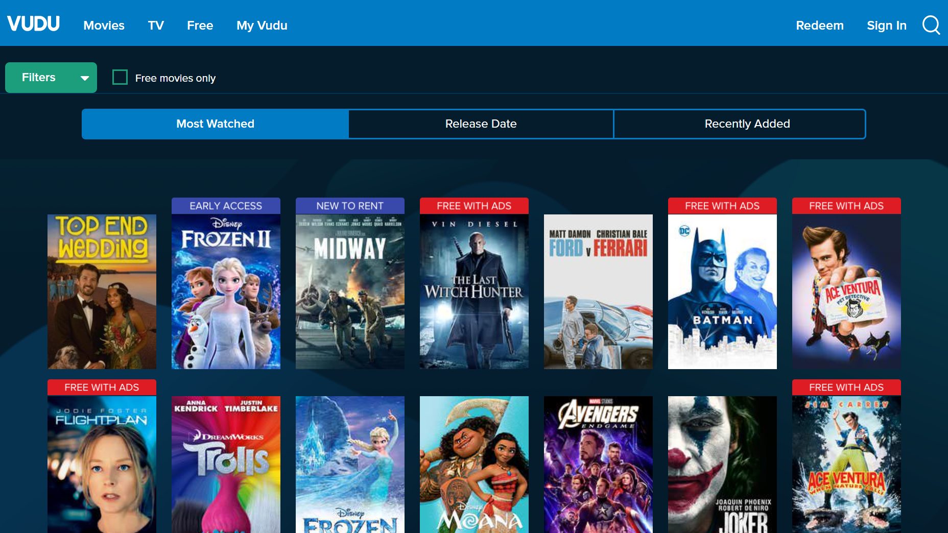 Vudu USD 50 Gift Card US screenshot 1