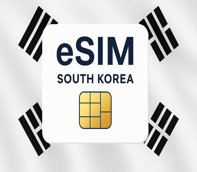 eSIMs 3 GB Data Mobile KR (valid for 30 Days)