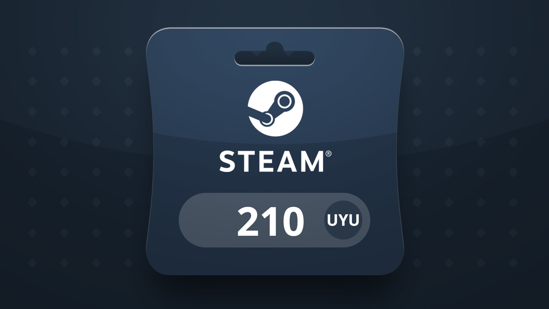 Steam Wallet UYU 210 Gift Card UY screenshot 1