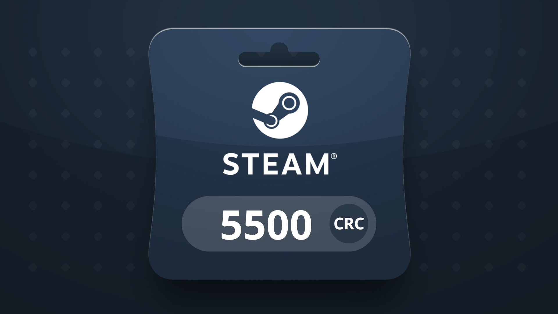 Steam Wallet CRC 5500 Gift Card HR screenshot 1