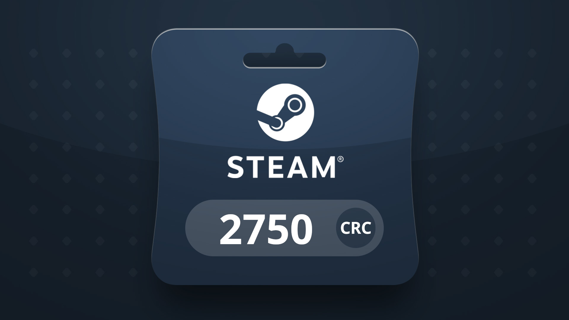 Steam Wallet CRC 2750 Gift Card screenshot 1