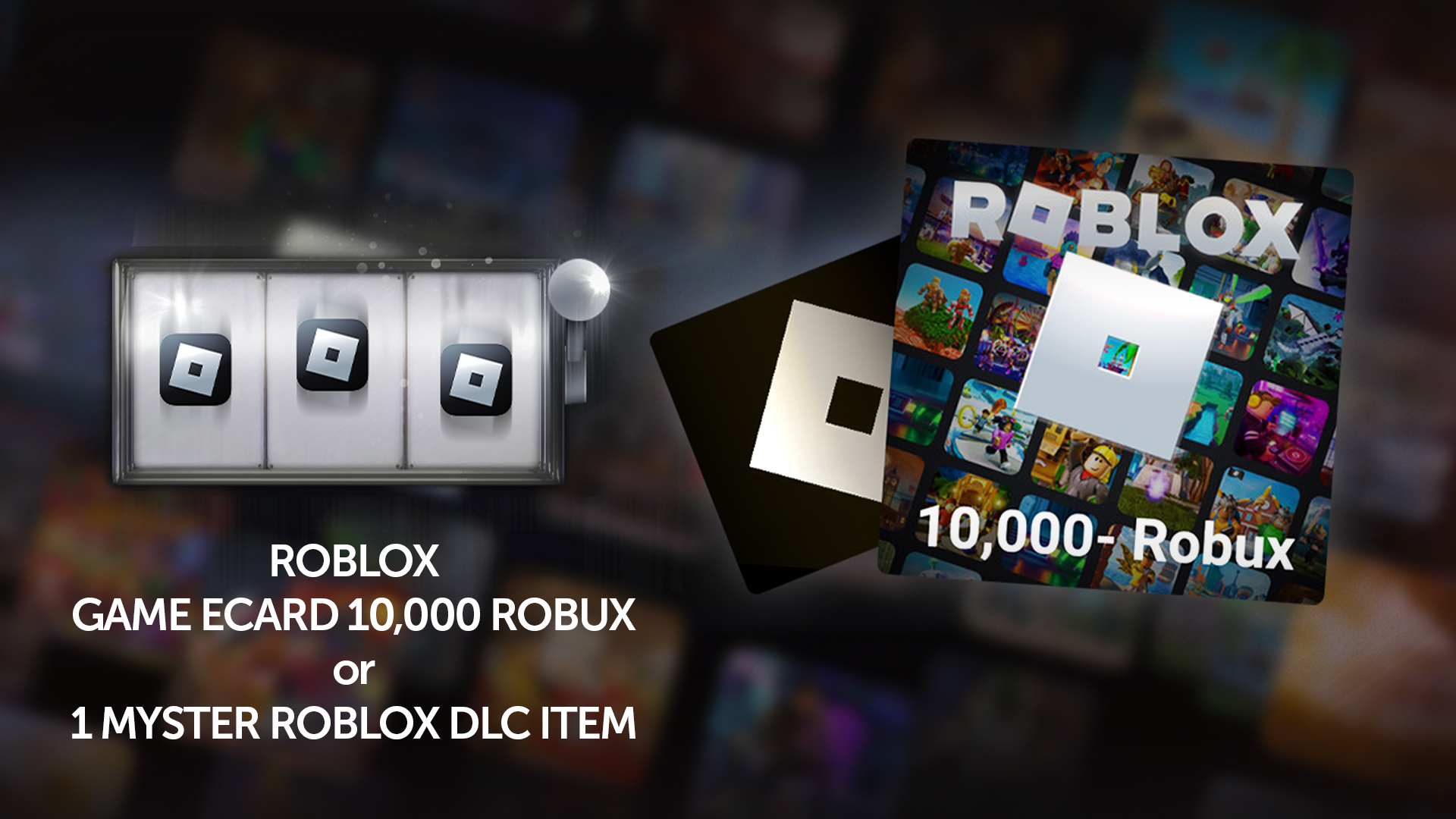 Roblox Game eCard 10 000 Robux Mystery DLC Item screenshot 1