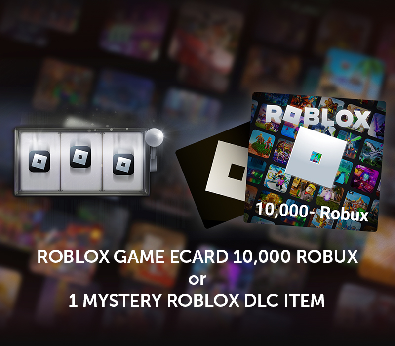 Roblox Game eCard 10 000 Robux Mystery DLC Item