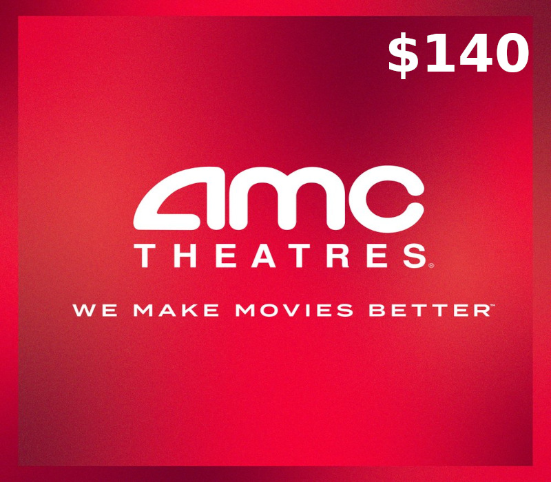 AMC Theatres USD 140 Gift Card US