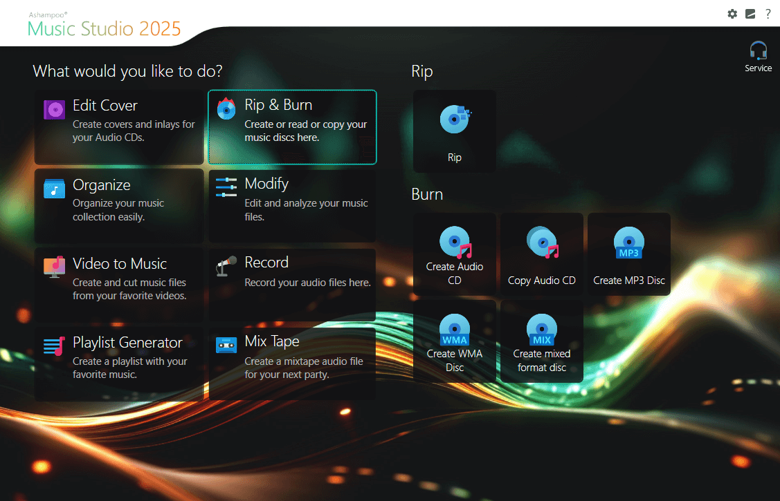 Ashampoo Music Studio 2025 CD Key screenshot 1
