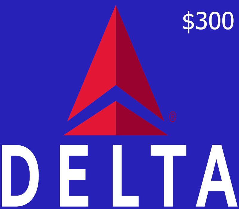 Delta Air Lines USD 300 Gift Card US