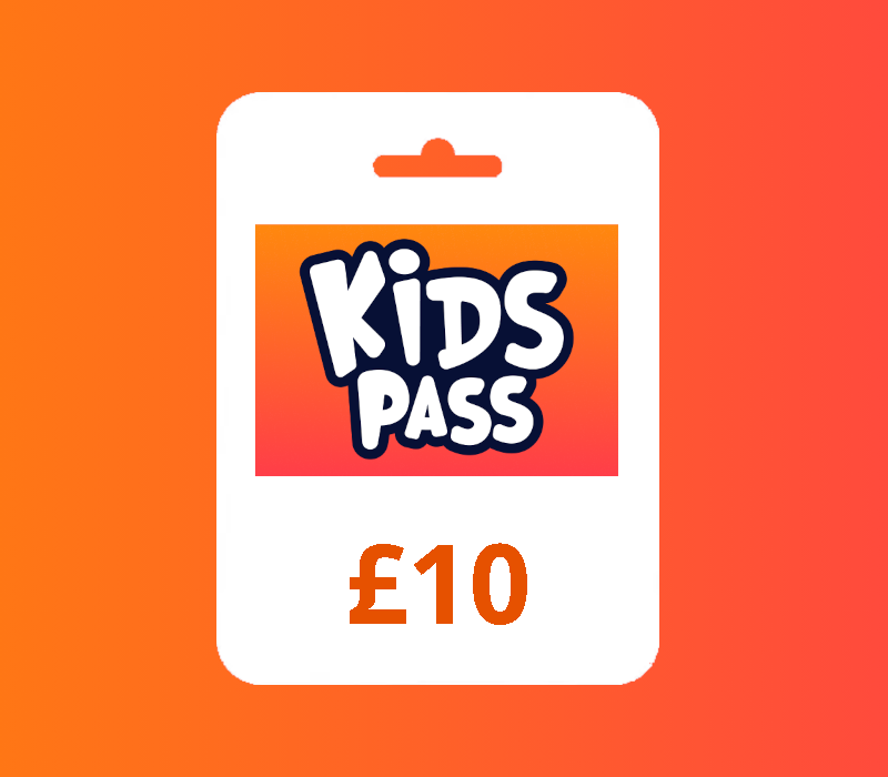 Kids Pass GBP 10 Gift Card UK