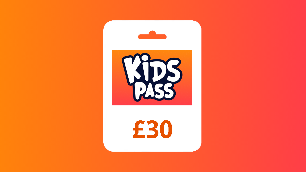 Kids Pass GBP 30 Gift Card UK screenshot 1