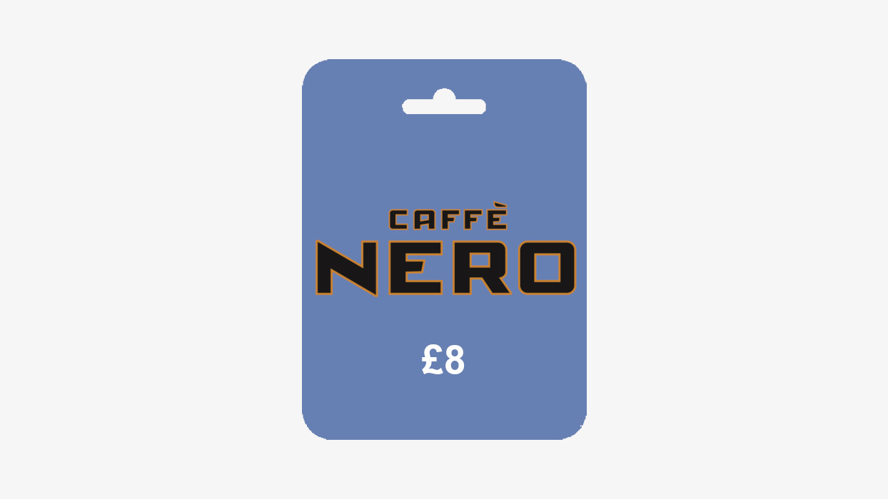 Caffe Nero GBP 8 Gift Card UK screenshot 1