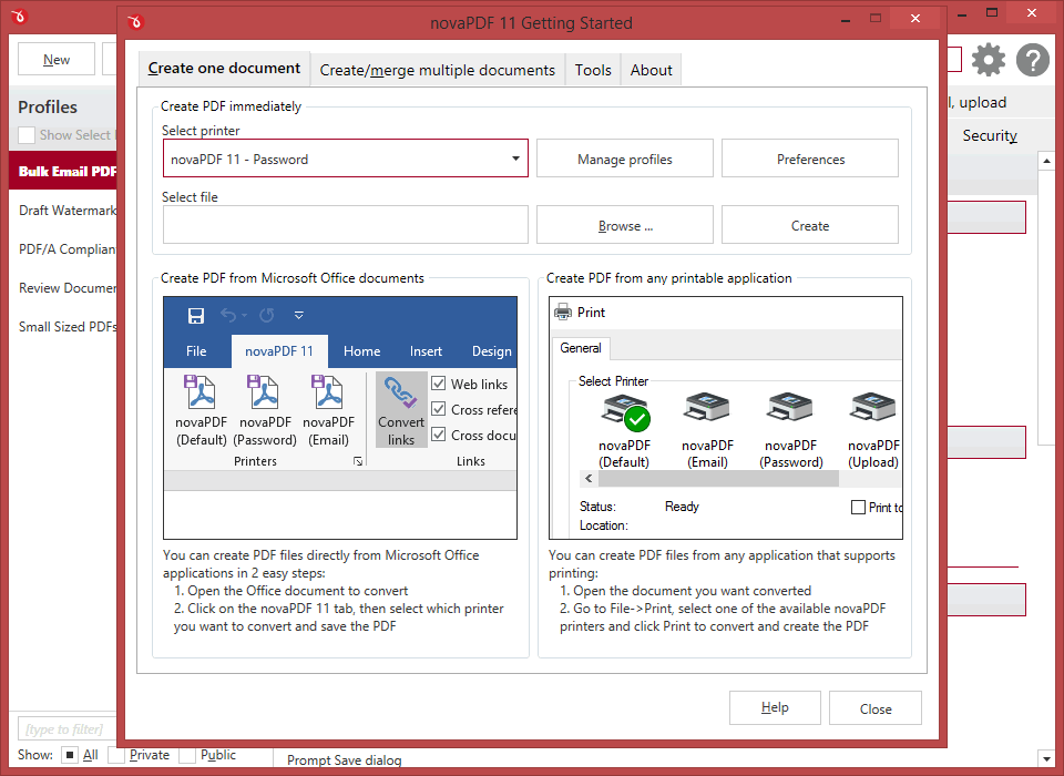 novaPDF Lite 11 Key screenshot 3