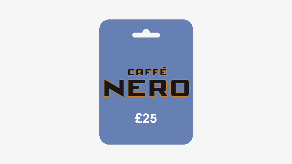Caffe Nero GBP 25 Gift Card UK screenshot 1