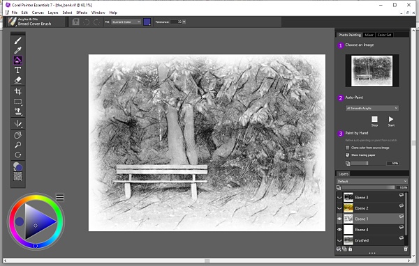 Corel Painter Essentials 7 CD Key screenshot 1
