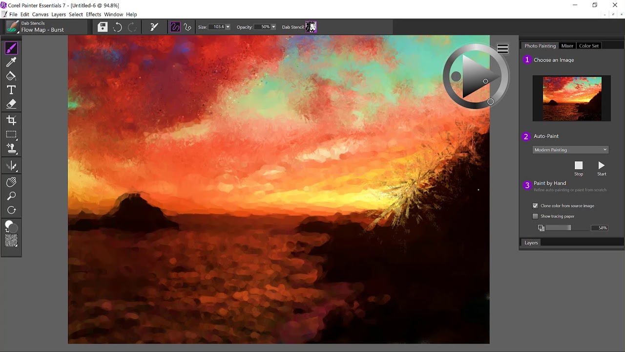 Corel Painter Essentials 7 CD Key screenshot 2