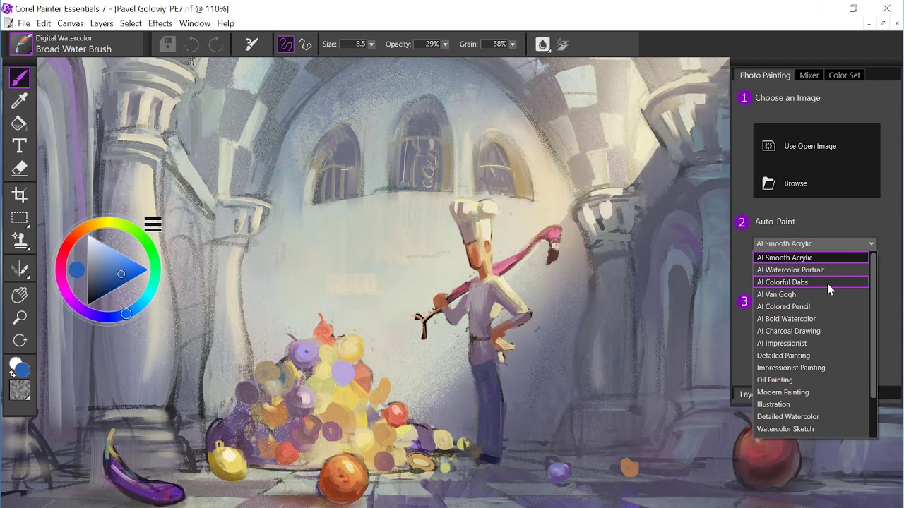 Corel Painter Essentials 7 CD Key screenshot 3