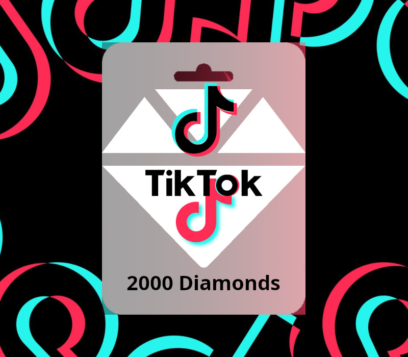 TikTok 2000 Diamonds CD Key CN