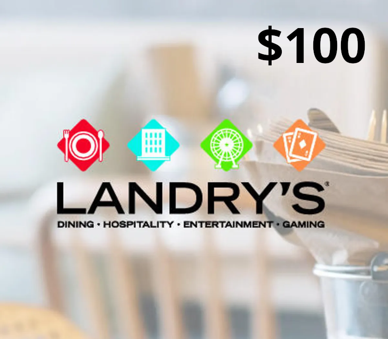 Landrys USD 100 Gift Card US