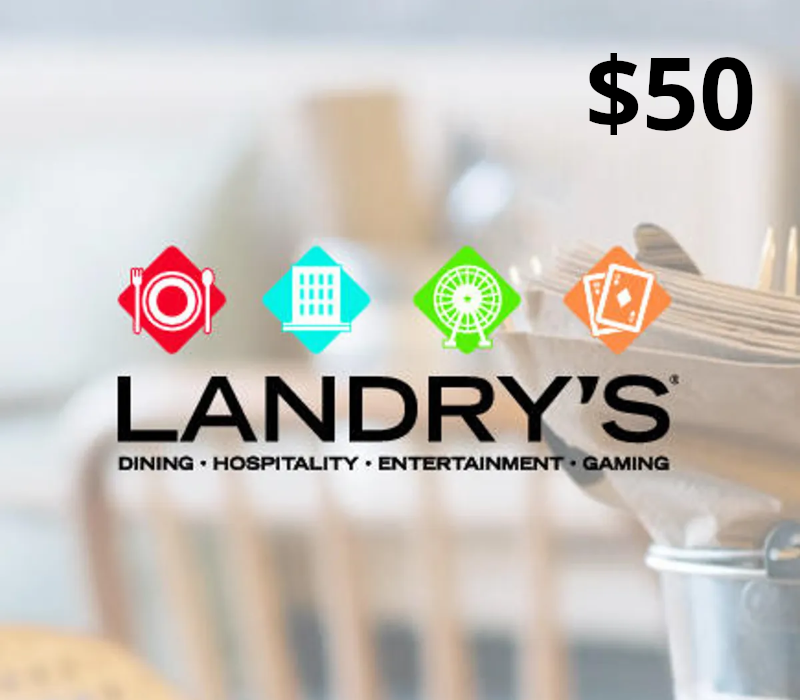 Landrys USD 50 Gift Card US
