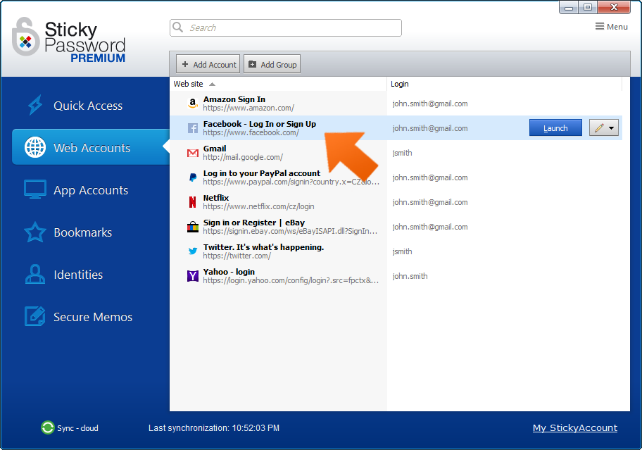 Sticky Password Premium Subscription Code screenshot 1