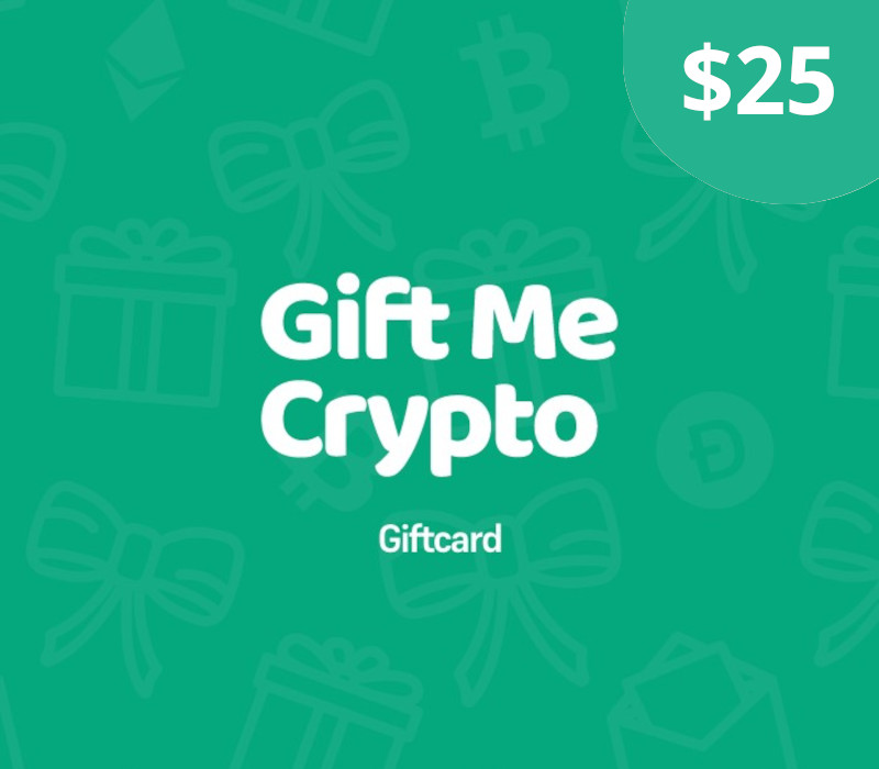 Gift Me Crypto $25 Gift Card