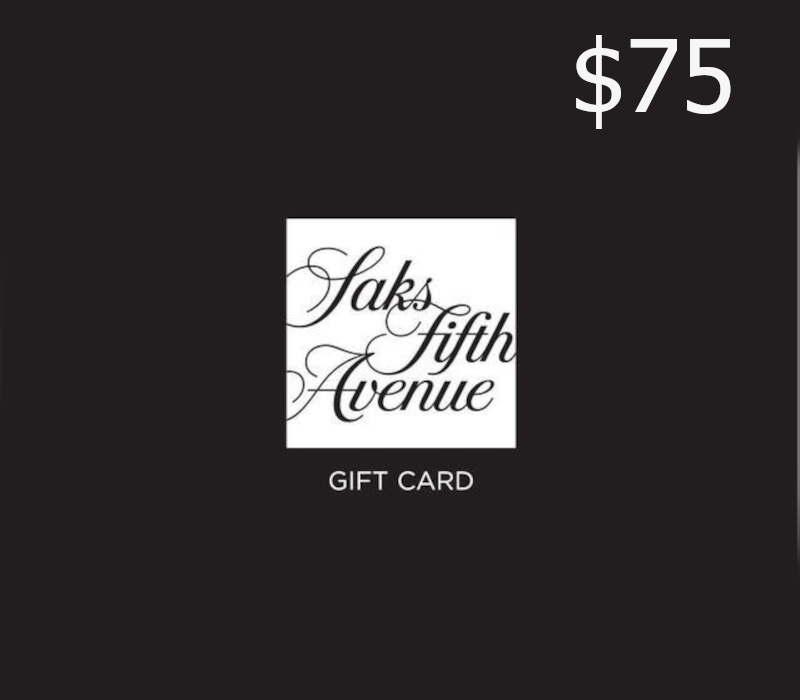 Saks Fifth Avenue USD 75 Gift Card US